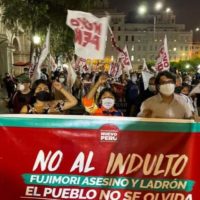 PERU: A resposta popular perante o indulto impune do Tribunal Constitucional à Fujimori