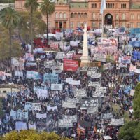 Nota sobre a marcha federal argentina