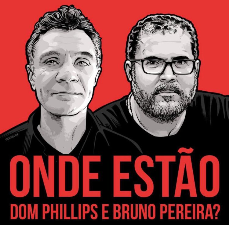 Um crime comove o mundo: justiça para Bruno Rodrigues e Dom Phillips!