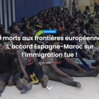 37 mortos nas fronteiras europeias: o acordo de imigração Espanha-Marrocos mata!