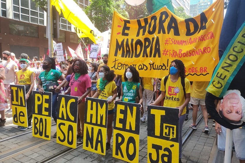 Derrotar a Bolsonaro en las urnas ya, preparando el enfrentamiento en defensa de los intereses de la mayoría social