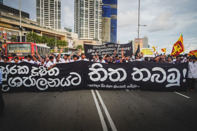 Sri Lanka, uma insurreição contra o Fundo Monetário