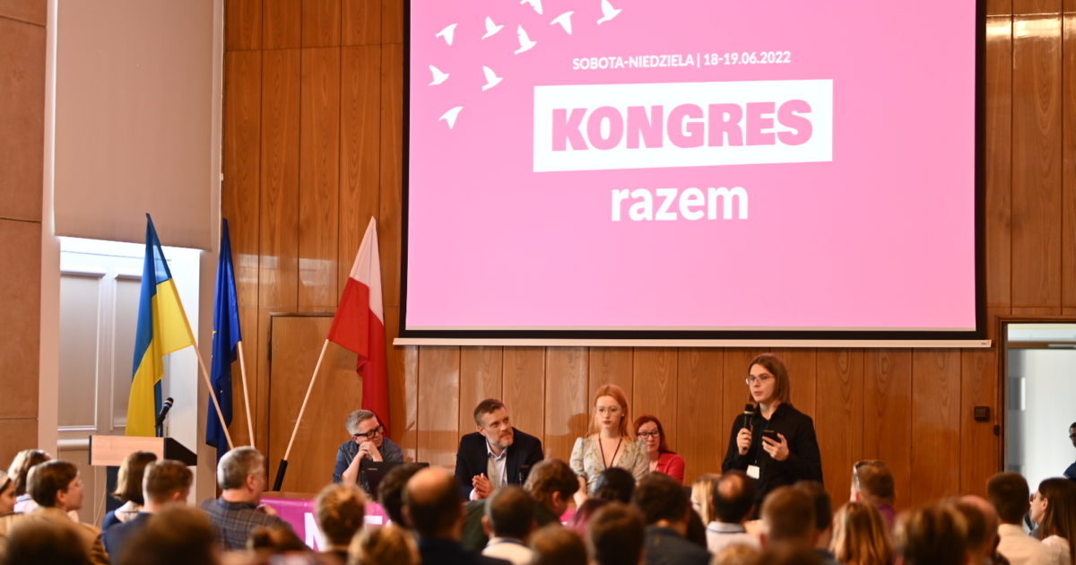 MES/PSOL participa en el Congreso del partido polaco Razem