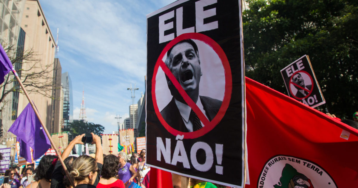 A misoginia de Bolsonaro cobra seu preço