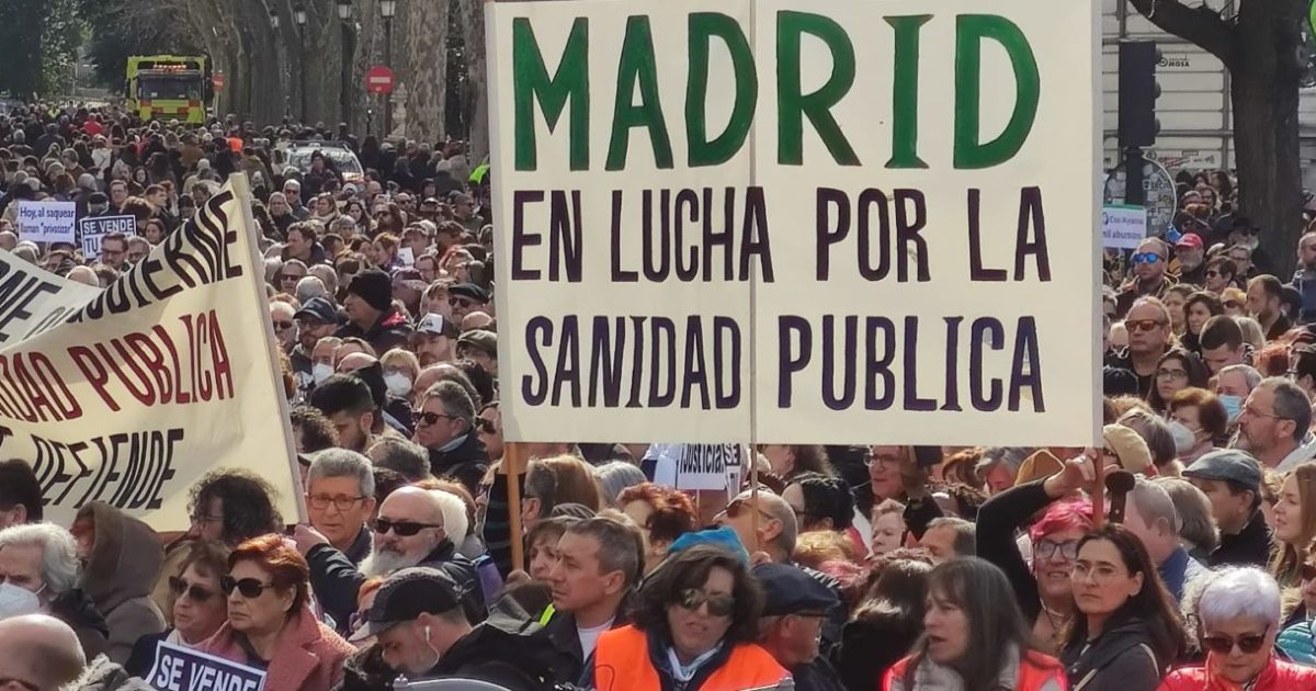 Breves notas estratégicas sobre a defesa da saúde pública em Madri