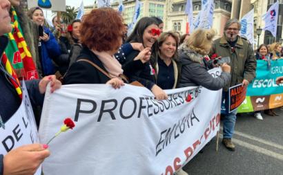 A maior manifestação de professores em Portugal