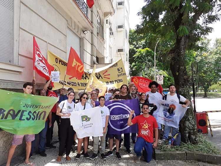 Atos em solidariedade à luta peruana por todo Brasil