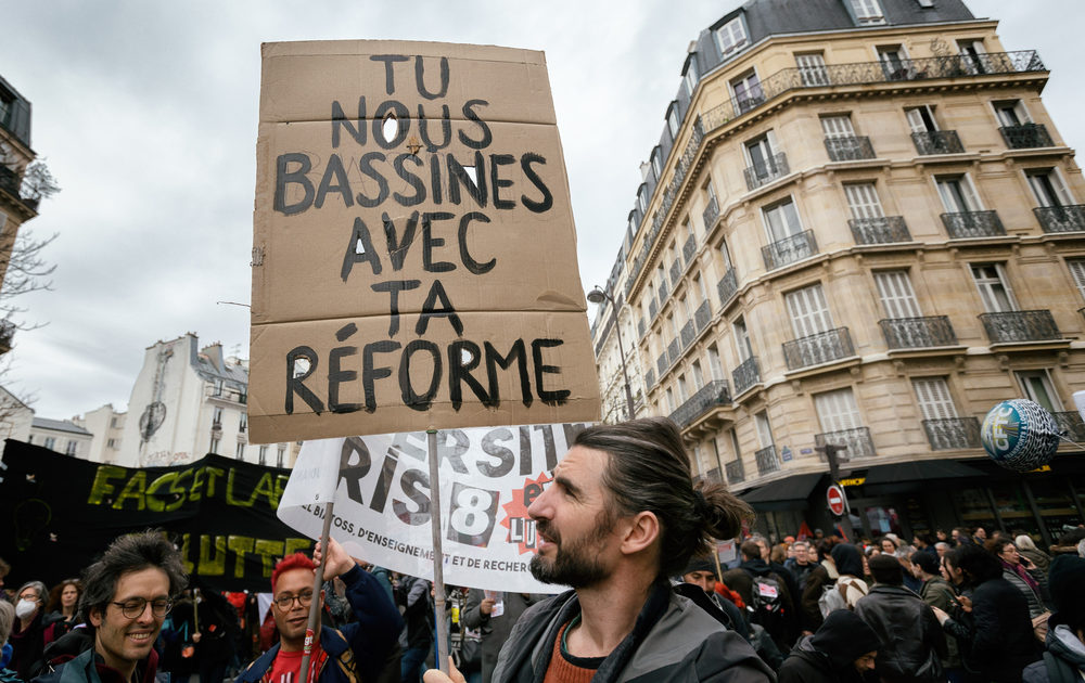 A mobilização na França contra a reforma da aposentadorias não quer virar a página