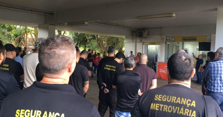 Metroviários gaúchos decidem entrar em greve no dia 8 de maio
