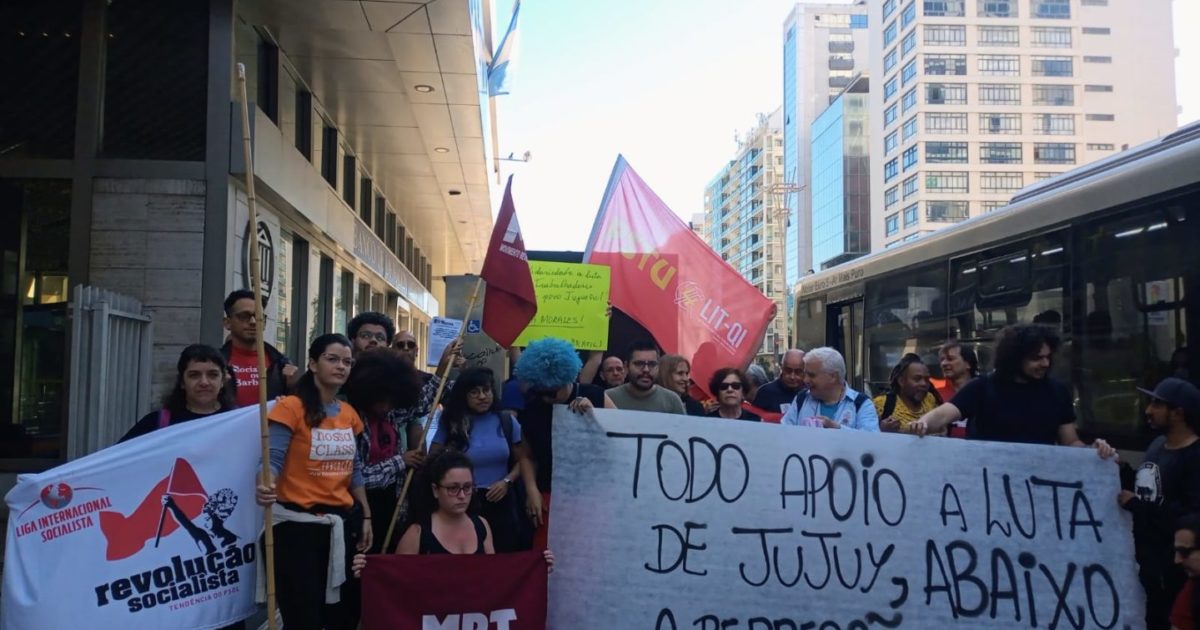Ato em solidariedade ao povo de Jujuy acontece em São Paulo
