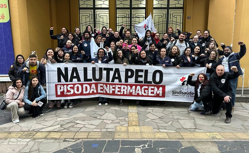 Enfermagem de Porto Alegre em greve!
