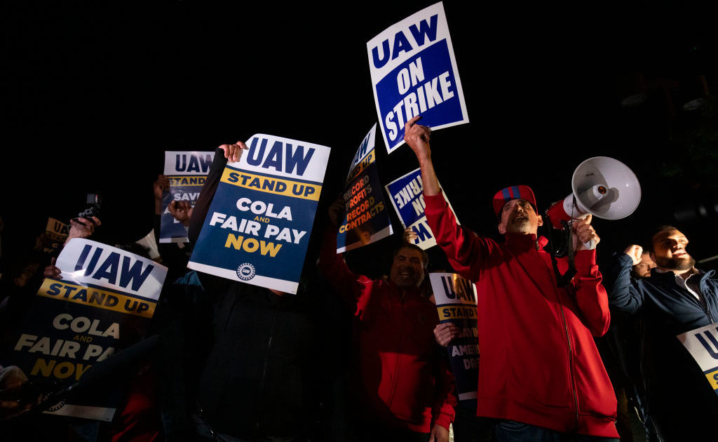 A Greve da United Auto Workers Começou!