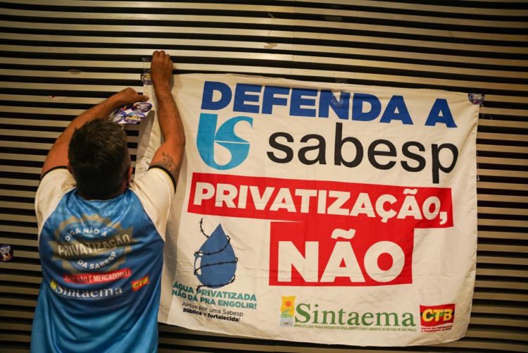 Rio Grande do Sul é um alerta: privatização da Sabesp coloca em risco o nosso futuro 