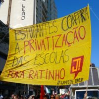 Por Comitês Contra a Privatização da Escola em Todo o Paraná
