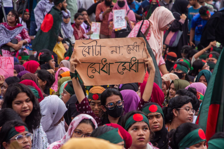 O movimento de protesto de Bangladesh venceu a repressão