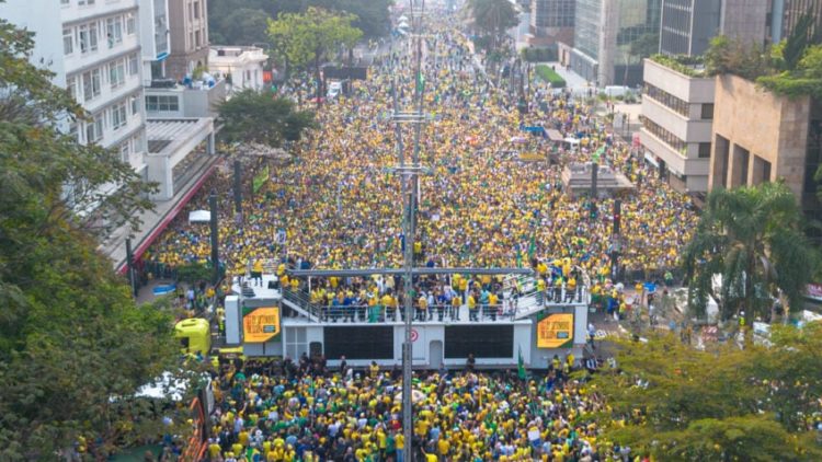 Manifestação da extrema direita em SP é menor que o esperado