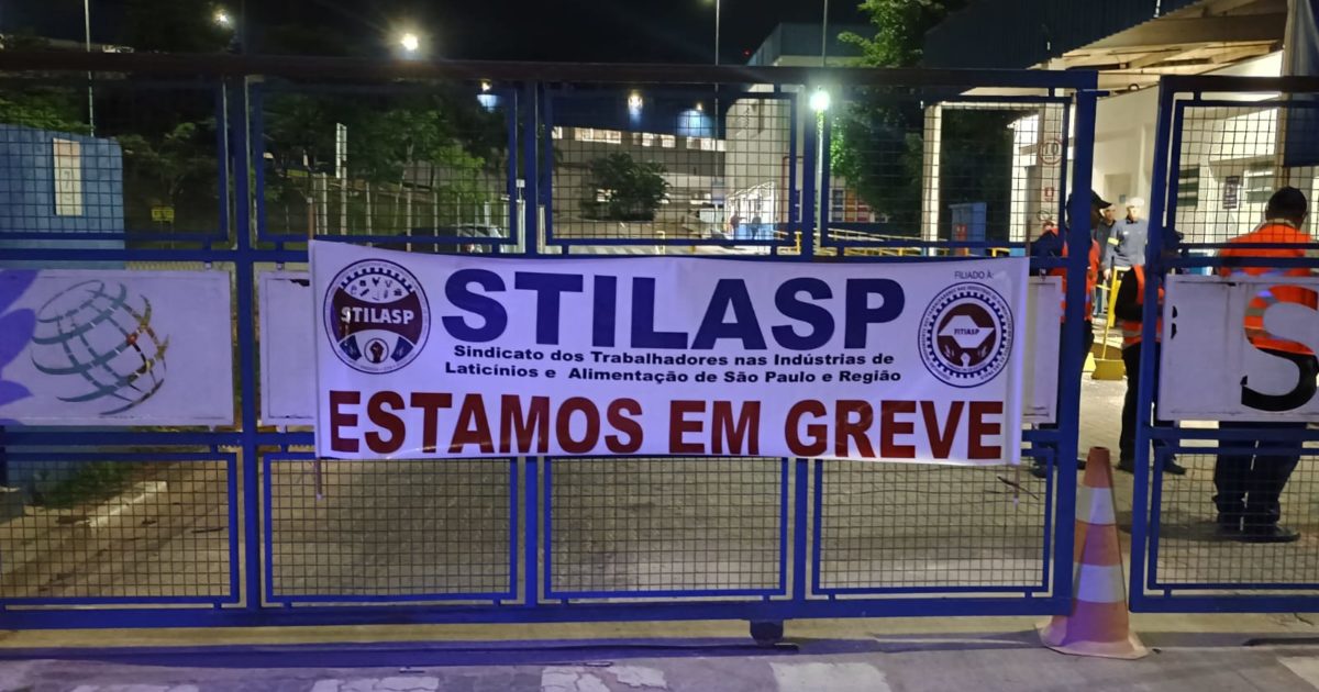 Trabalhadores da Pepsi entram em greve pelo fim das jornadas 6×1 e 6×2