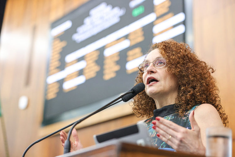 Em relatório, Luciana Genro aponta importância de regular as câmeras nas fardas em lei