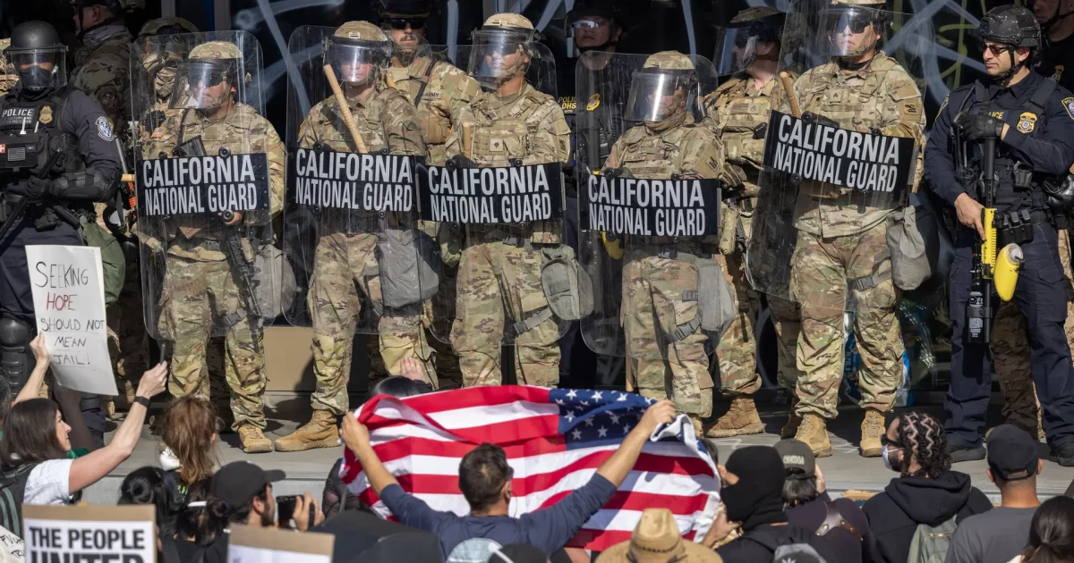 Em Los Angeles, explode a agressão policial-militar do governo Trump