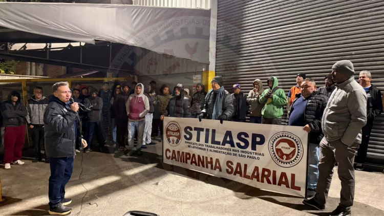 Trabalhadores da alimentação em greve em SP!