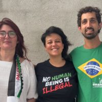 Militantes do MES-PSOL são parte da Flotilha da Liberdade