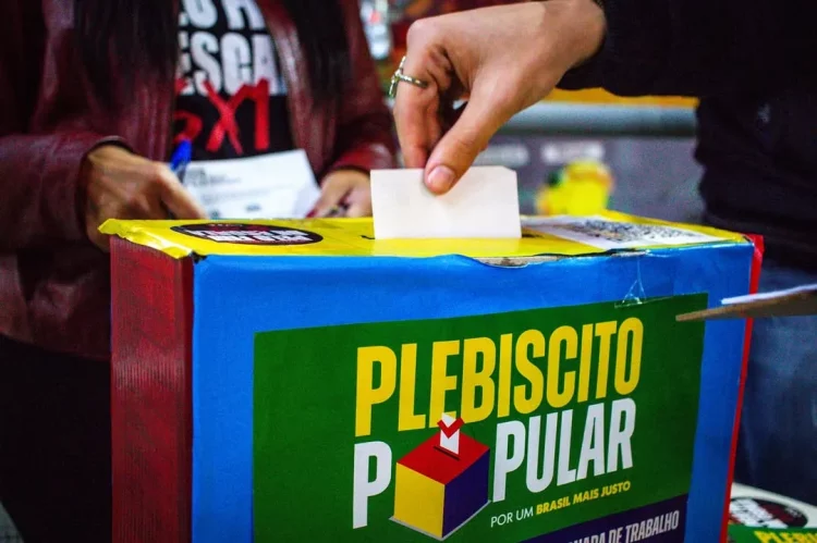 O plebiscito popular é uma ferramenta para defender os interesses do povo