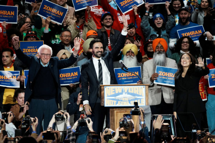 Zohran Mamdani, Bernie Sanders, AOC — a mobilização imparável em NYC