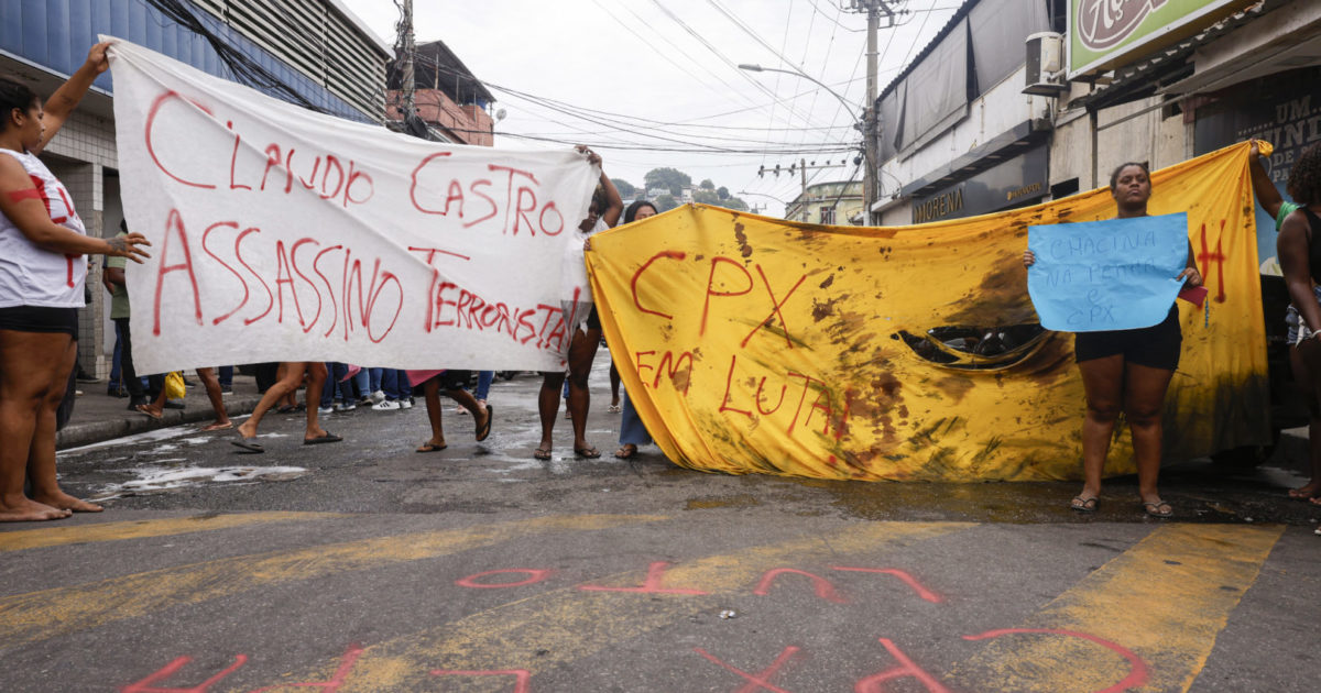 Política de morte como projeto de poder e a chacina nos Complexos do Alemão e da Penha, no Rio