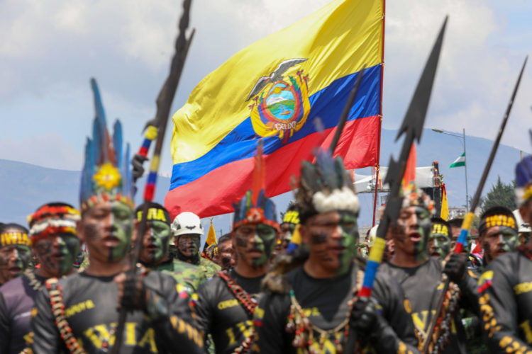 Solidariedade com o povo do Equador! 