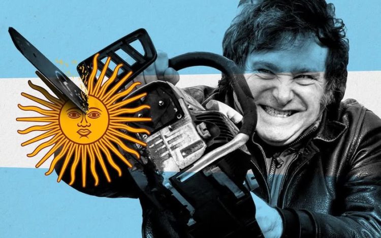 Argentina – a motosserra quebrou