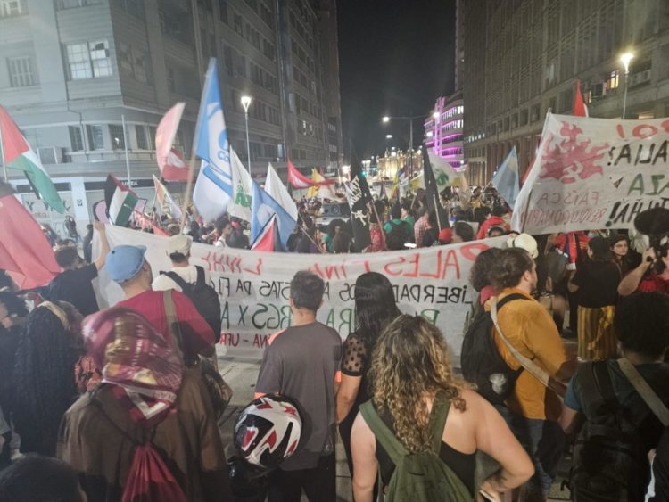 Milhares nas ruas do Brasil exigem: Palestina Livre!