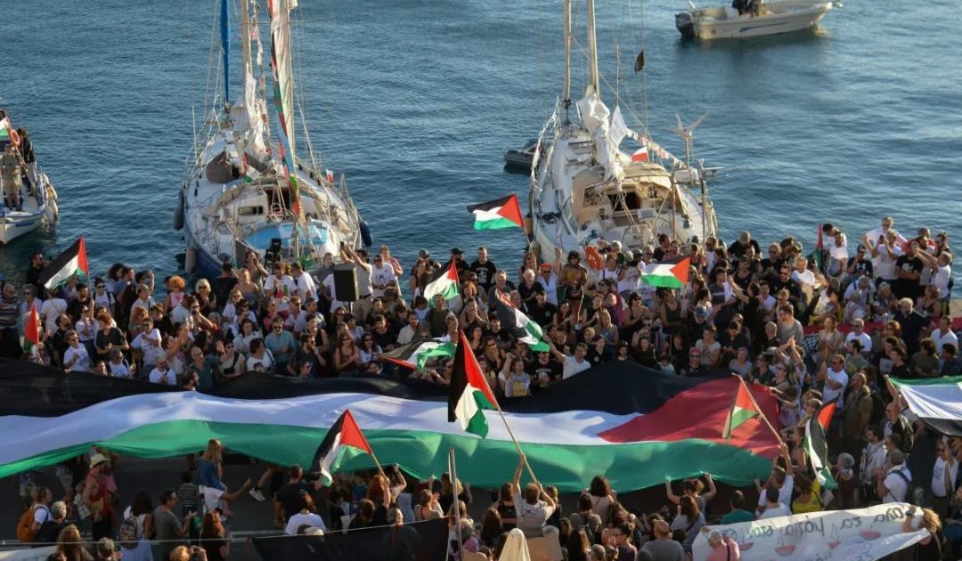 Liberdade para os presos políticos da flotilha, liberdade para toda Palestina